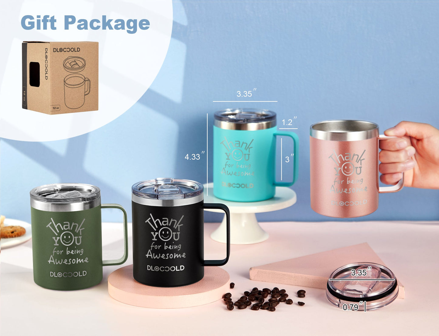 Thank You for Being Awesome丨12 OZ