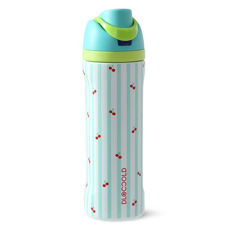 DLOCCOLD Insulated Stainless Steel Water Bottle, Leak-Proof Thermos | 24 OZ