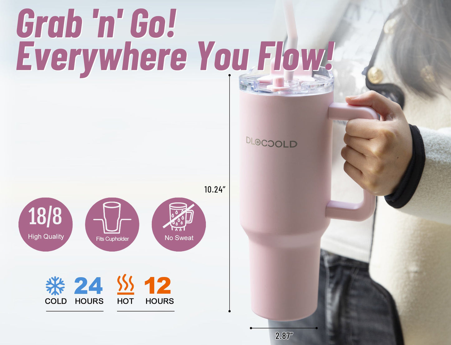 The Velvet Tumbler 丨40 OZ