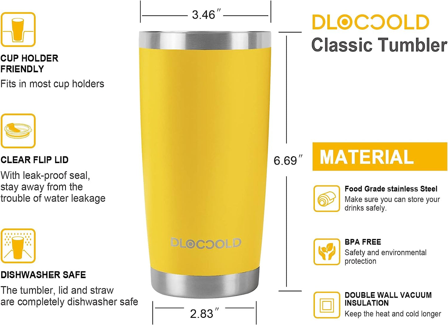 The Classic Tumbler丨20 OZ