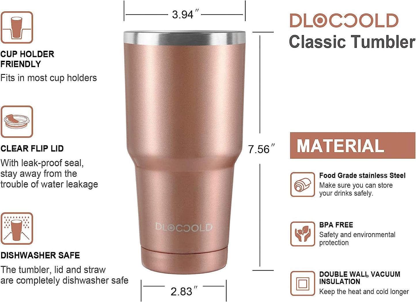 The Classic Tumbler丨30 OZ