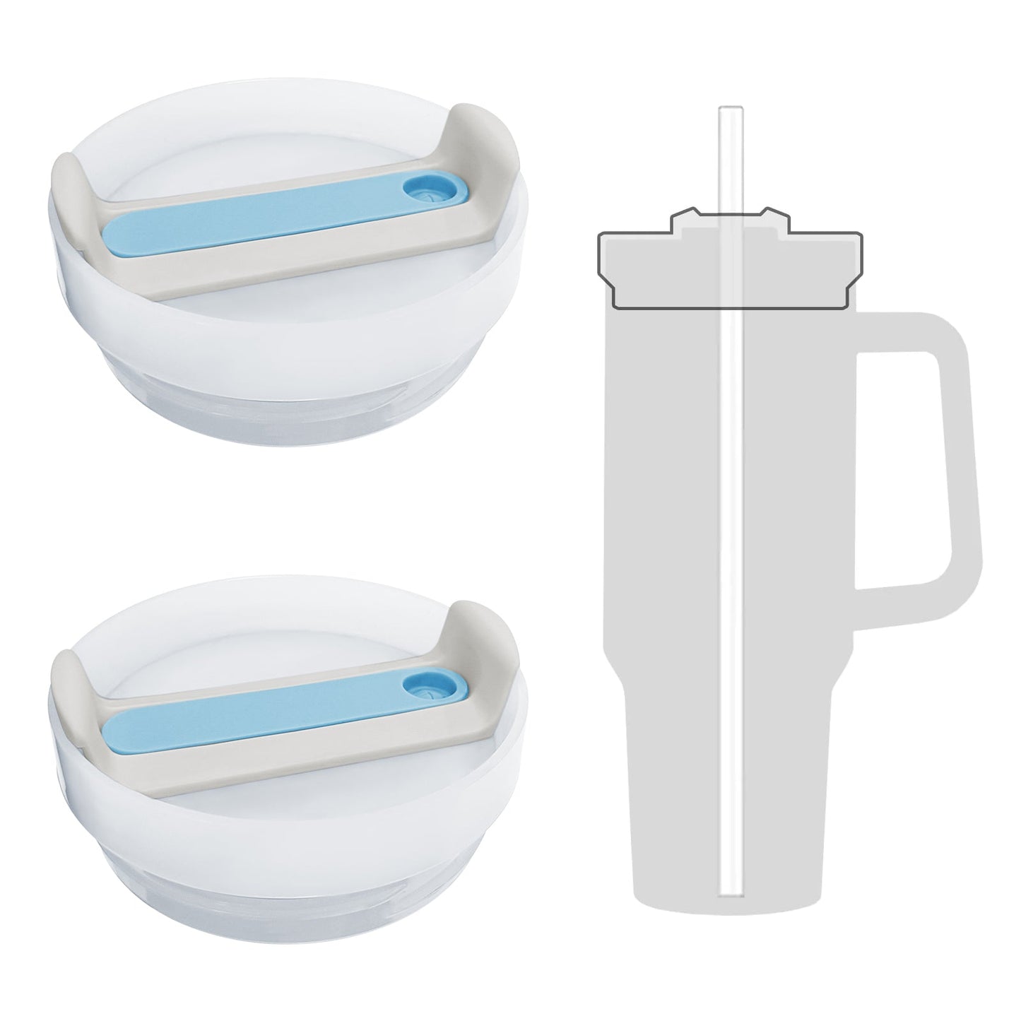 Silicone Replacement Lid for 40oz The Adventure Tumbler 2. & 50oz The Jumbojug Tumbler 2.0