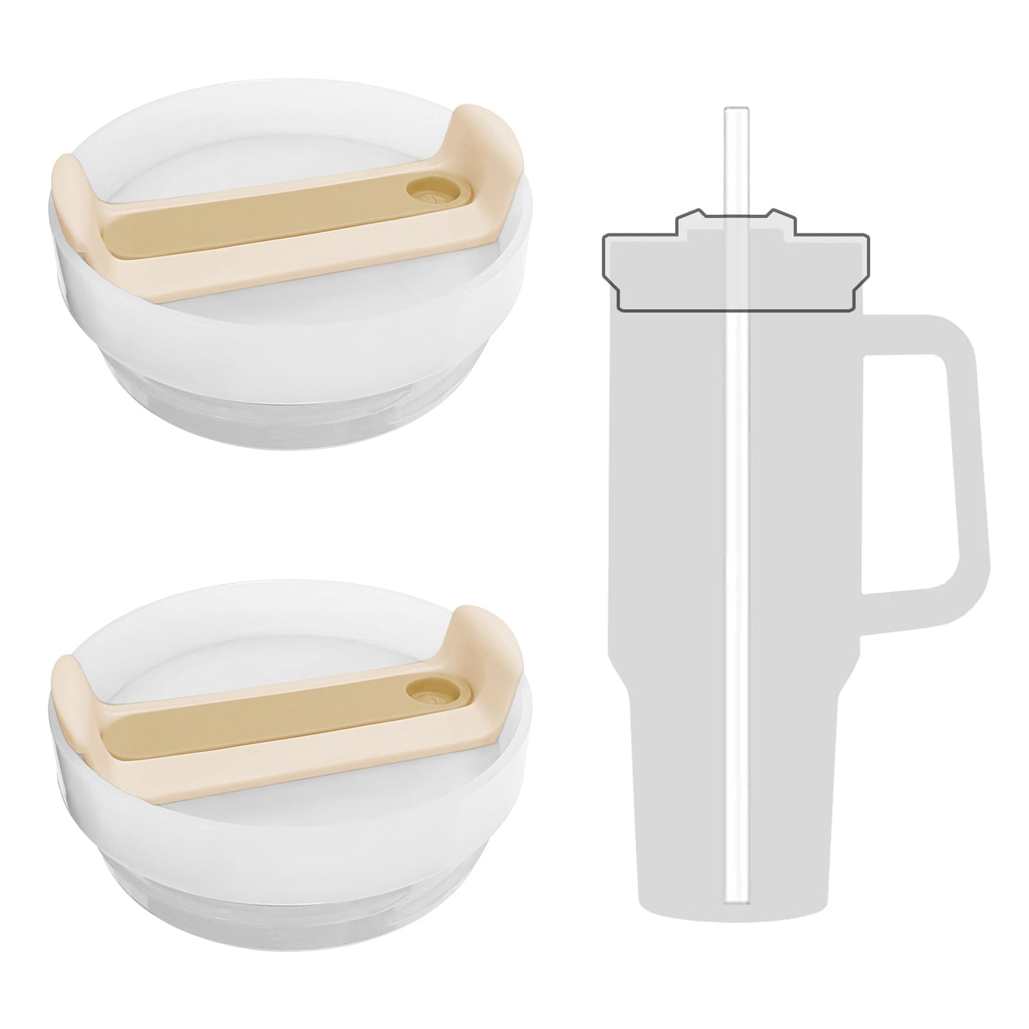 Silicone Replacement Lid for 40oz The Adventure Tumbler 2. & 50oz The Jumbojug Tumbler 2.0