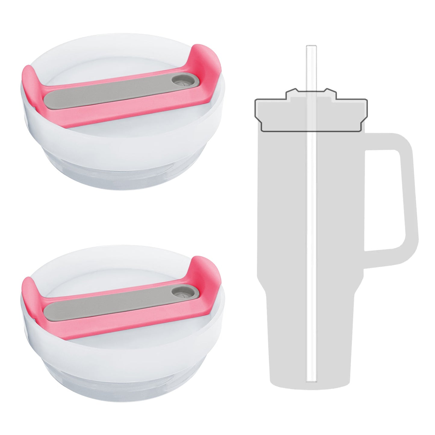 Silicone Replacement Lid for 40oz The Adventure Tumbler 2. & 50oz The Jumbojug Tumbler 2.0