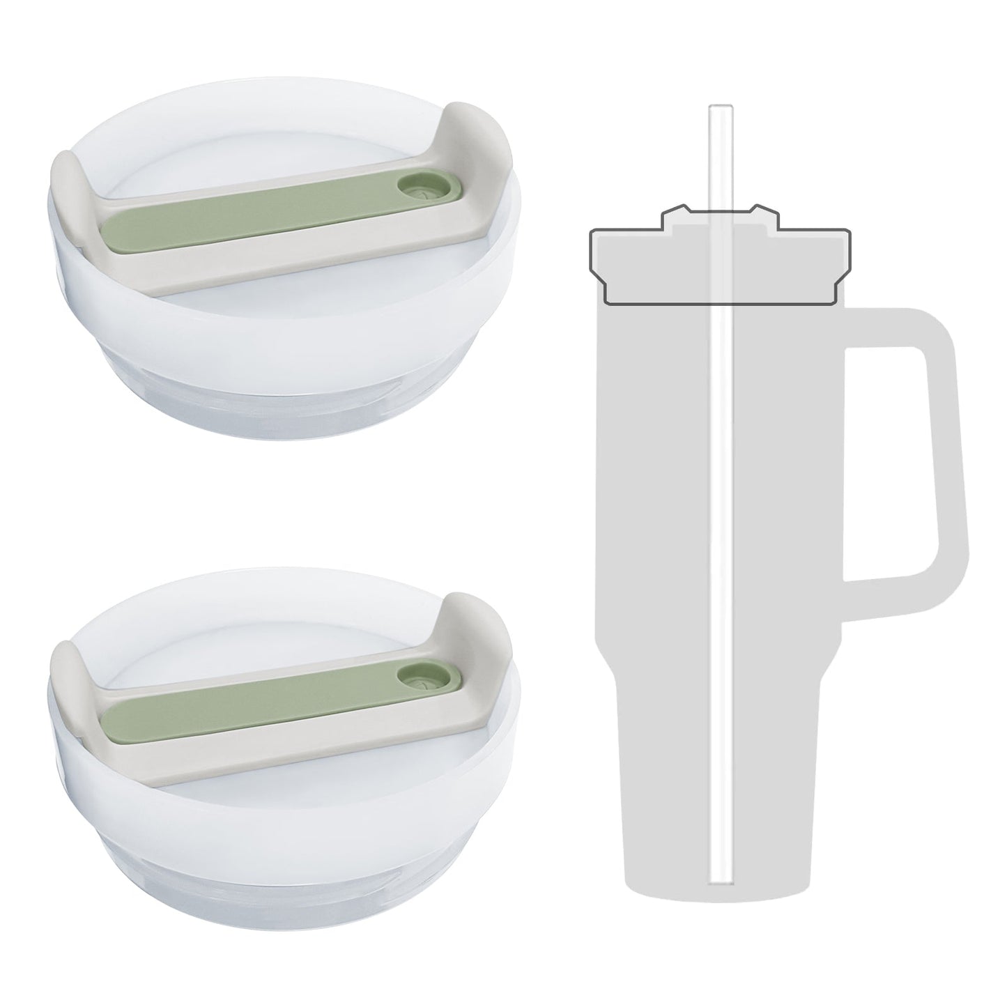 Silicone Replacement Lid for 40oz The Adventure Tumbler 2. & 50oz The Jumbojug Tumbler 2.0