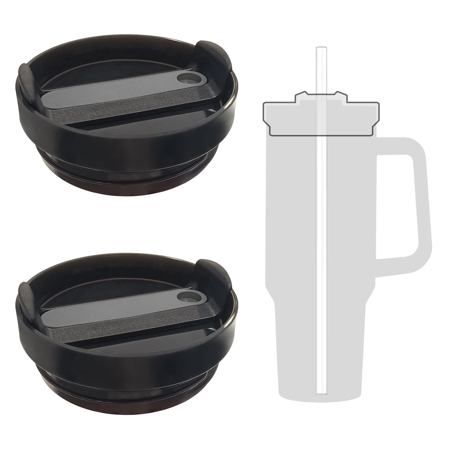 Silicone Replacement Lid for 40oz The Adventure Tumbler 2. & 50oz The Jumbojug Tumbler 2.0