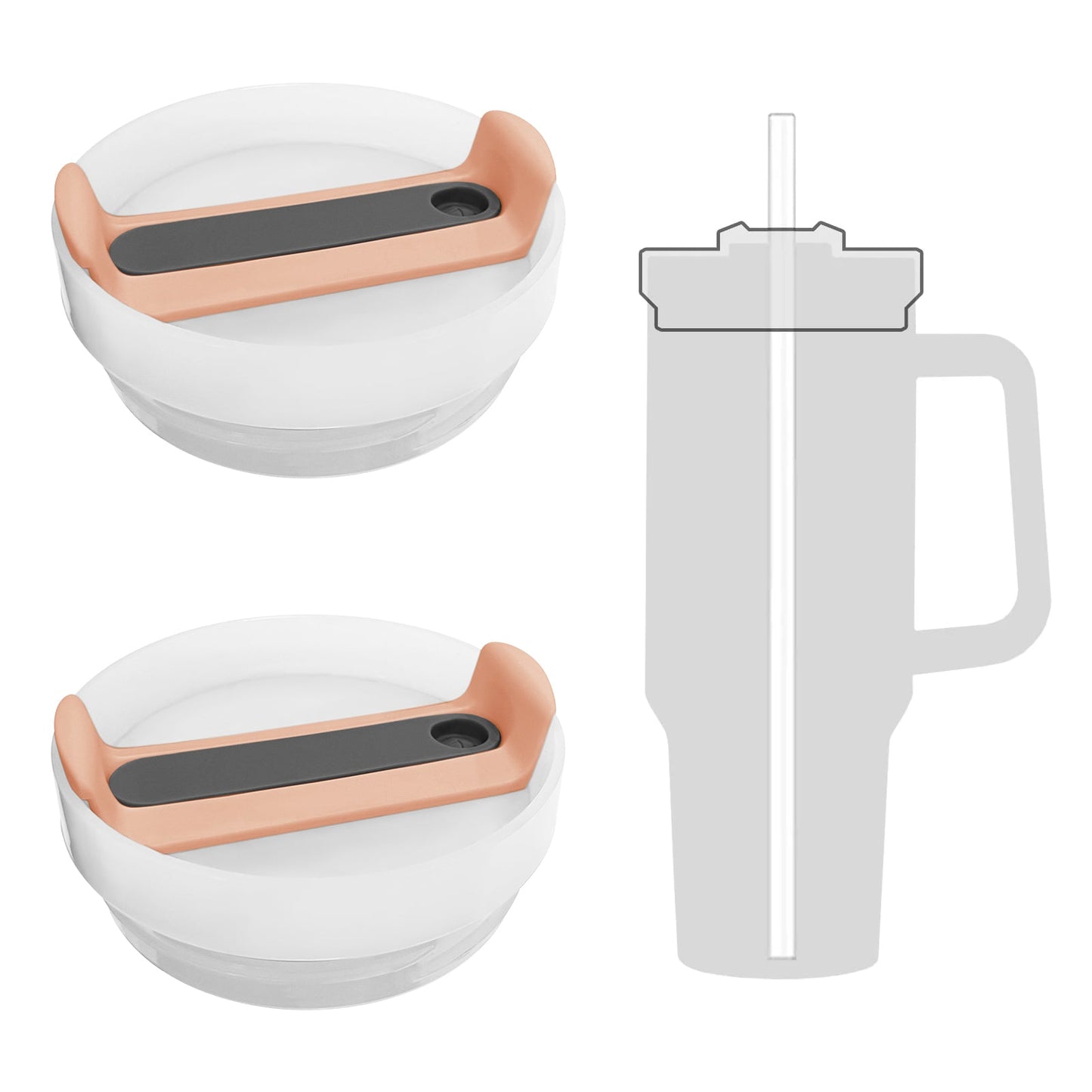 Silicone Replacement Lid for 40oz The Adventure Tumbler 2. & 50oz The Jumbojug Tumbler 2.0