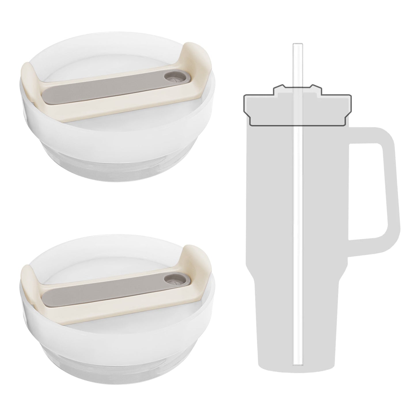 Silicone Replacement Lid for 40oz The Adventure Tumbler 2. & 50oz The Jumbojug Tumbler 2.0