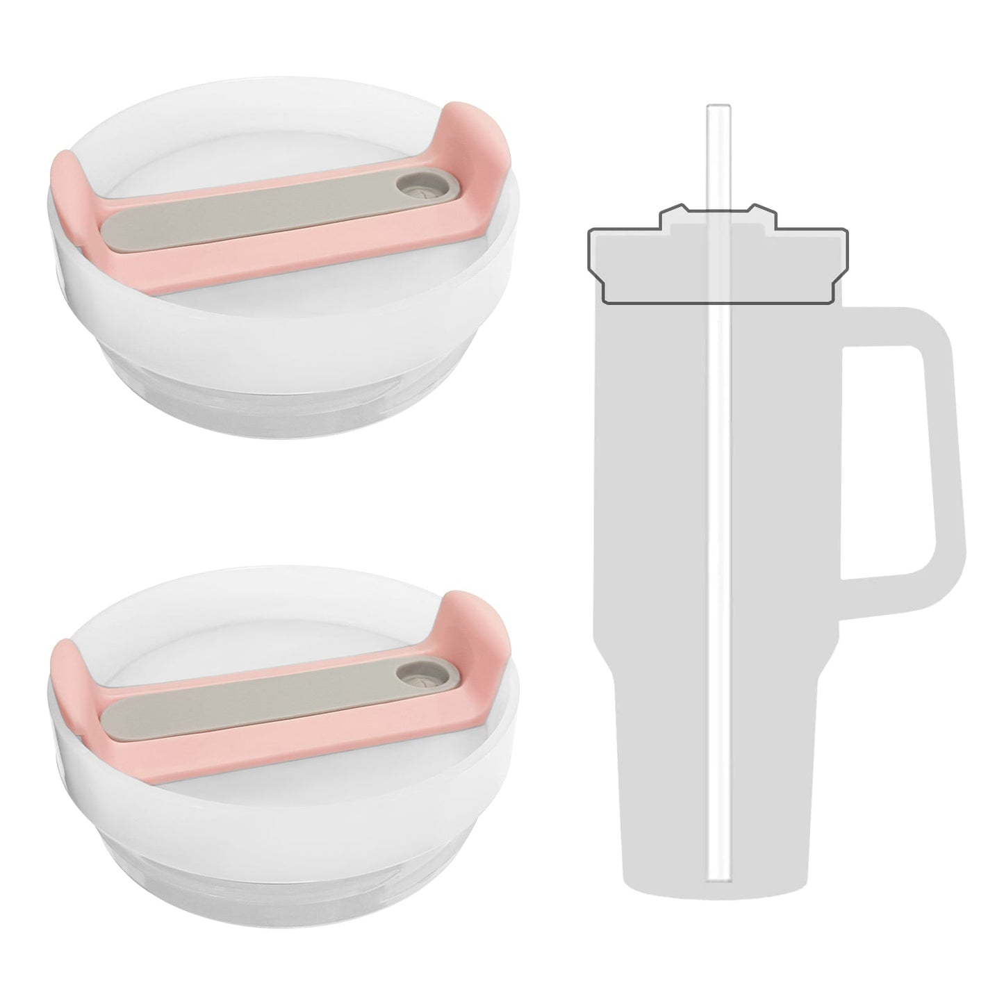 Silicone Replacement Lid for 40oz The Adventure Tumbler 2. & 50oz The Jumbojug Tumbler 2.0