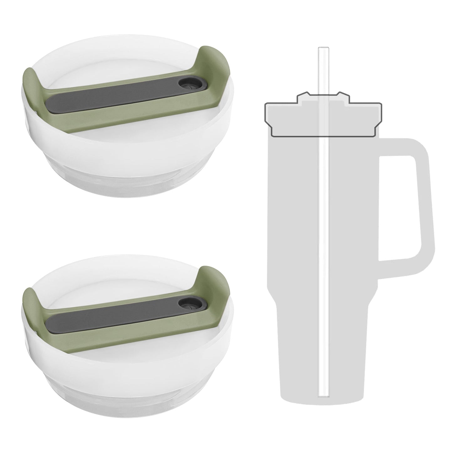 Silicone Replacement Lid for 40oz The Adventure Tumbler 2. & 50oz The Jumbojug Tumbler 2.0