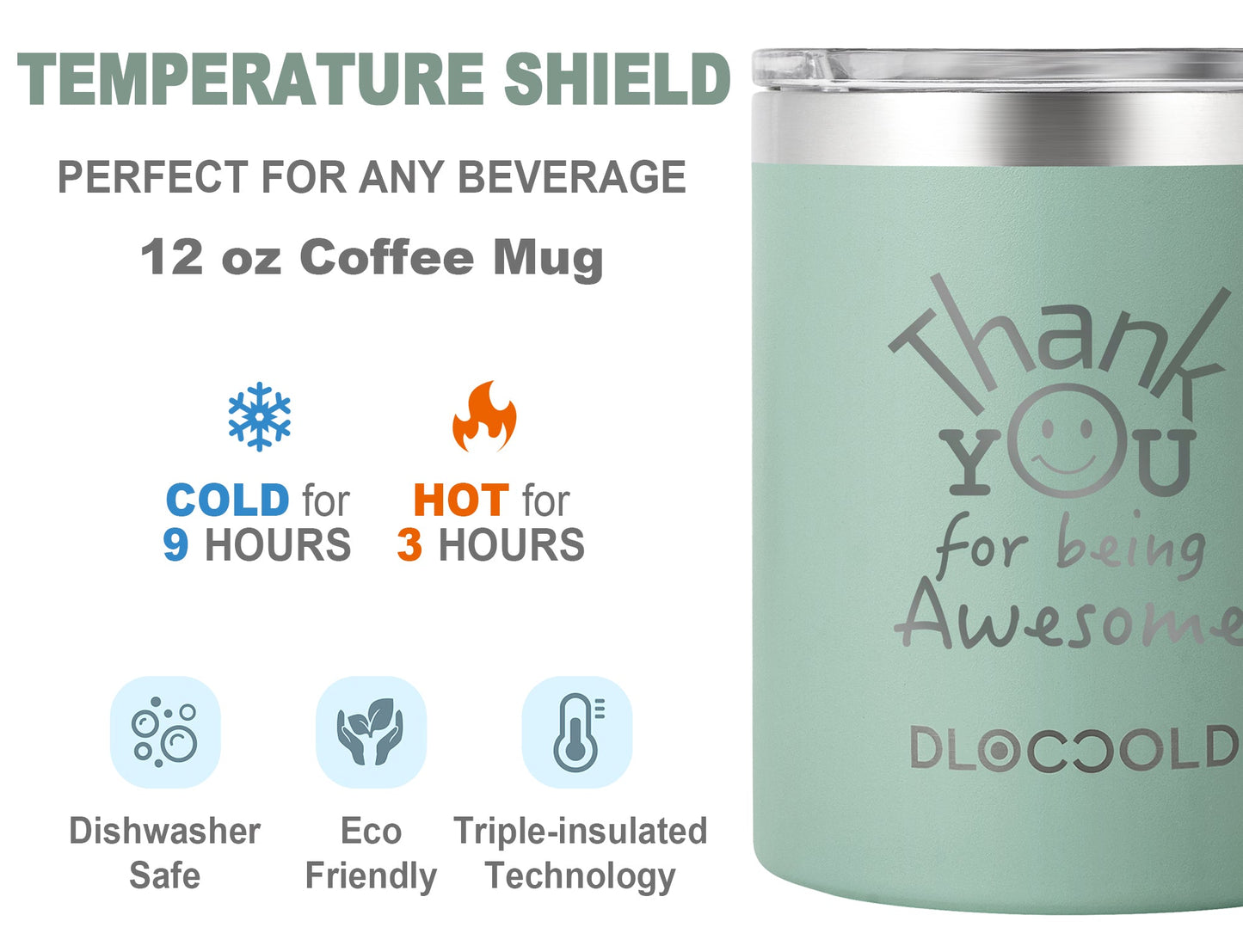 Thank You for Being Awesome丨12 OZ