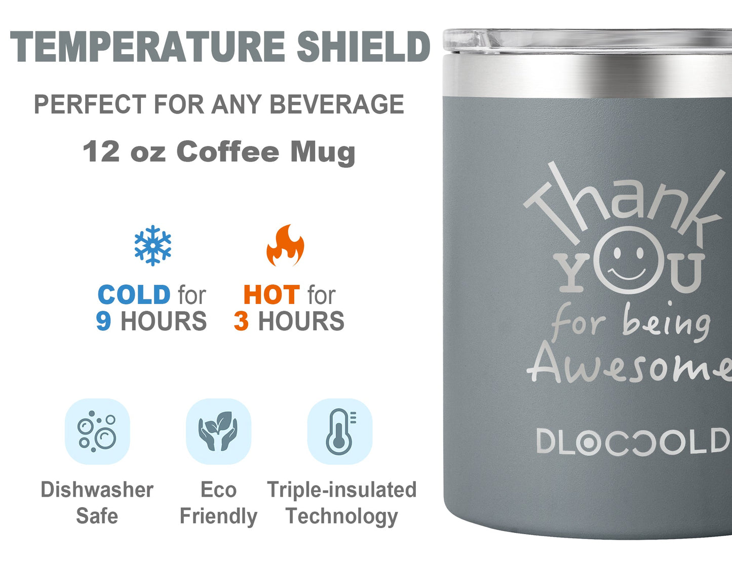 Thank You for Being Awesome丨12 OZ