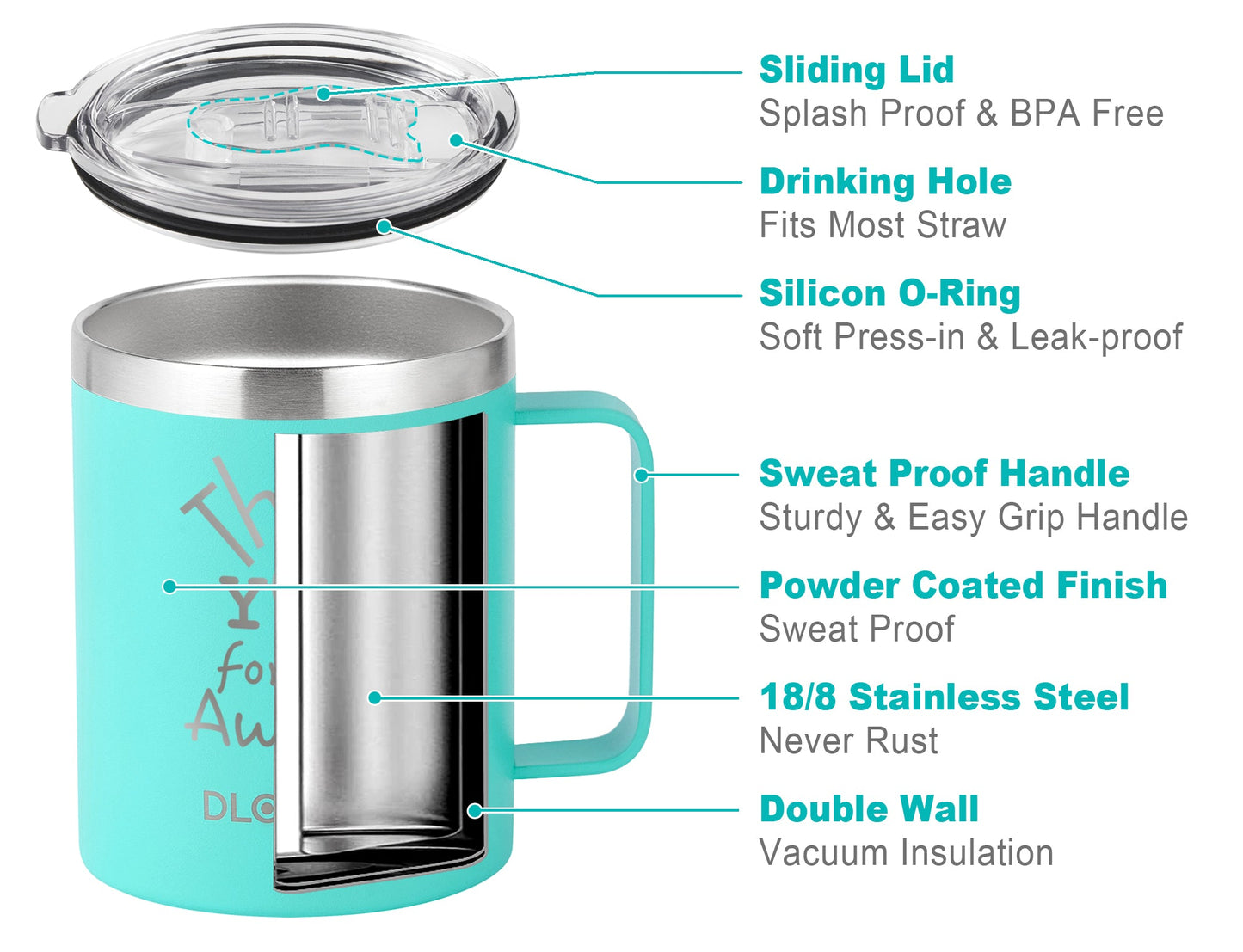 Thank You for Being Awesome丨12 OZ