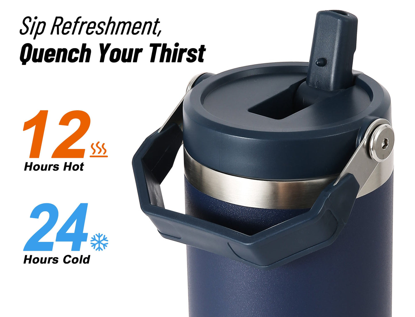 The Flip Straw Tumbler丨30 OZ