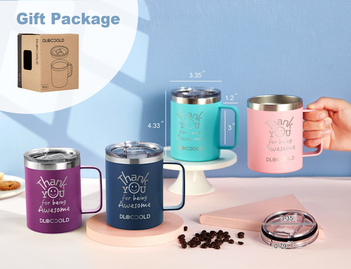 Thank You for Being Awesome丨12 OZ