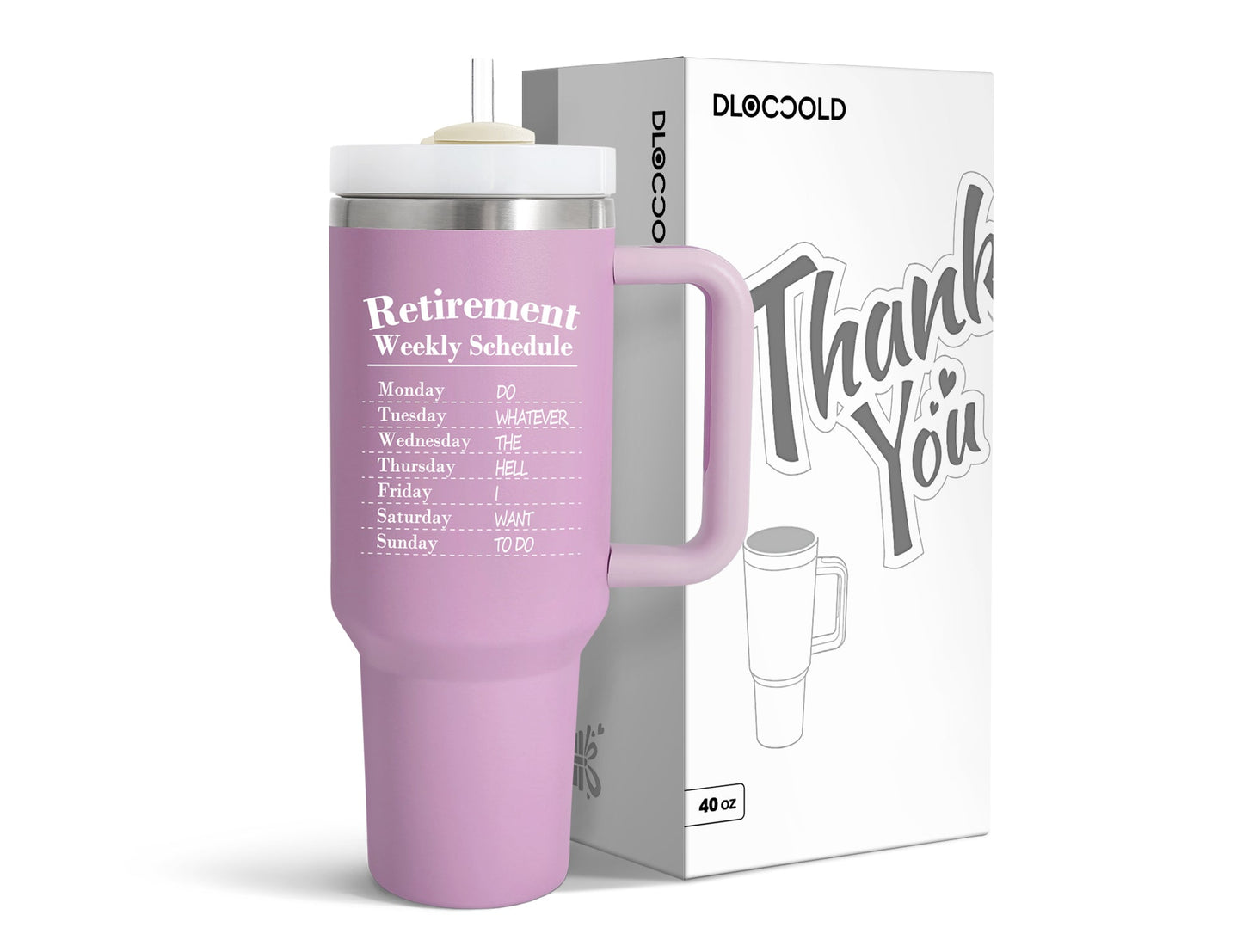 Retirement Weekly Schedule|40 oz