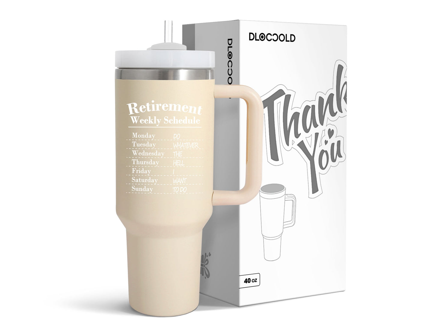 Retirement Weekly Schedule|40 oz