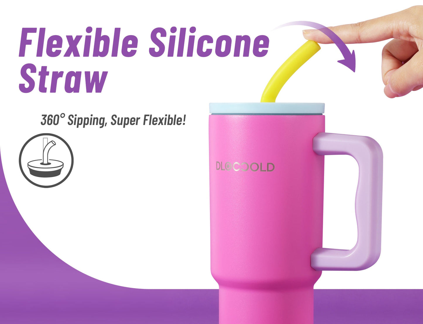 The SoftSip Buddy Tumbler丨24 OZ