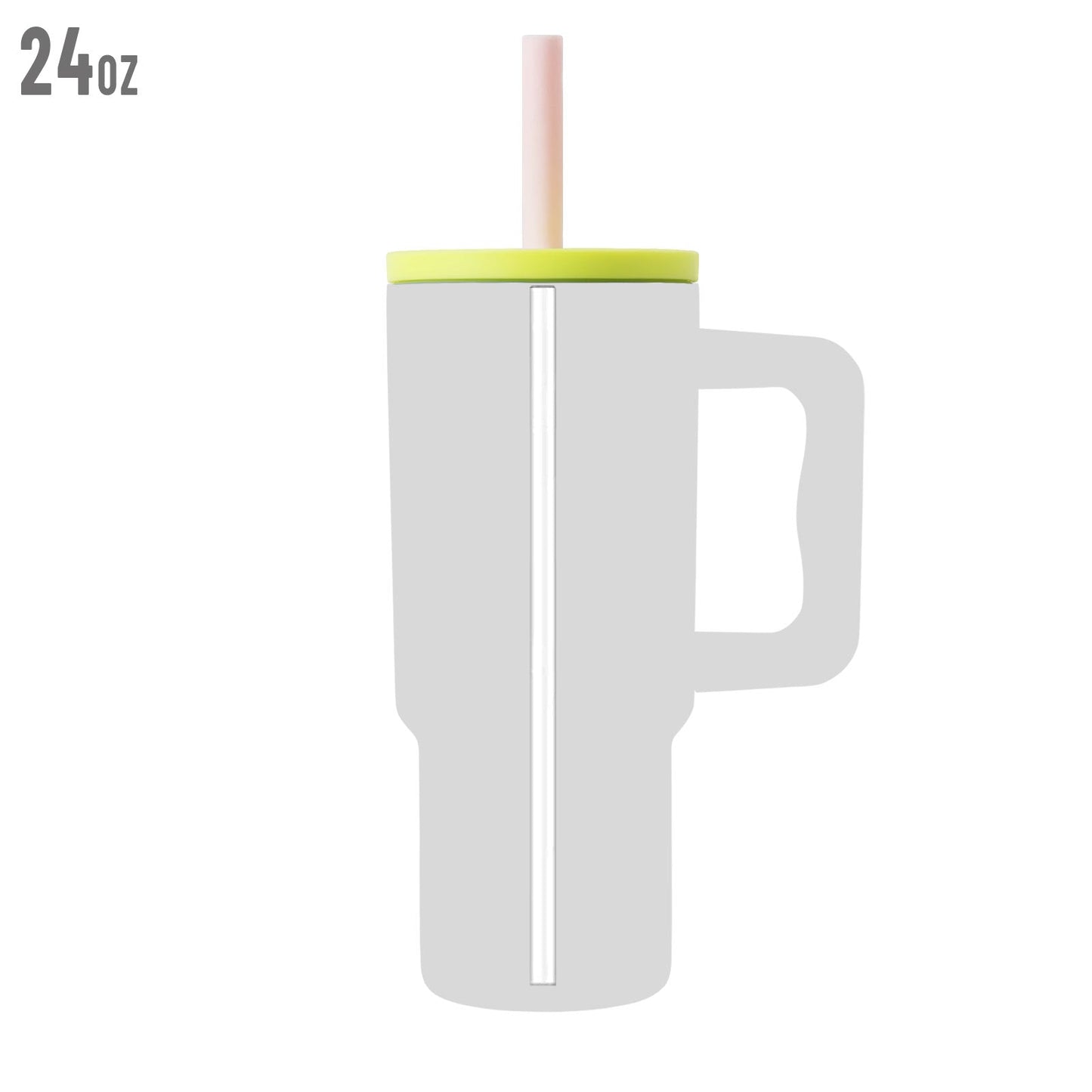 Replacement Silicone Straw Lid for Kids 24 OZ Tumbler