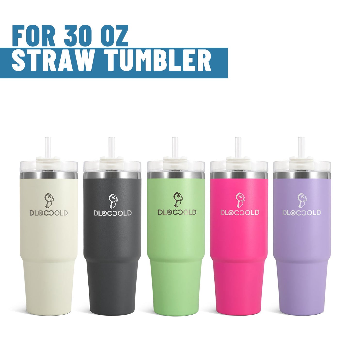 Replacement Lid for 30 oz Sippin Tumbler ( 2 PACK )