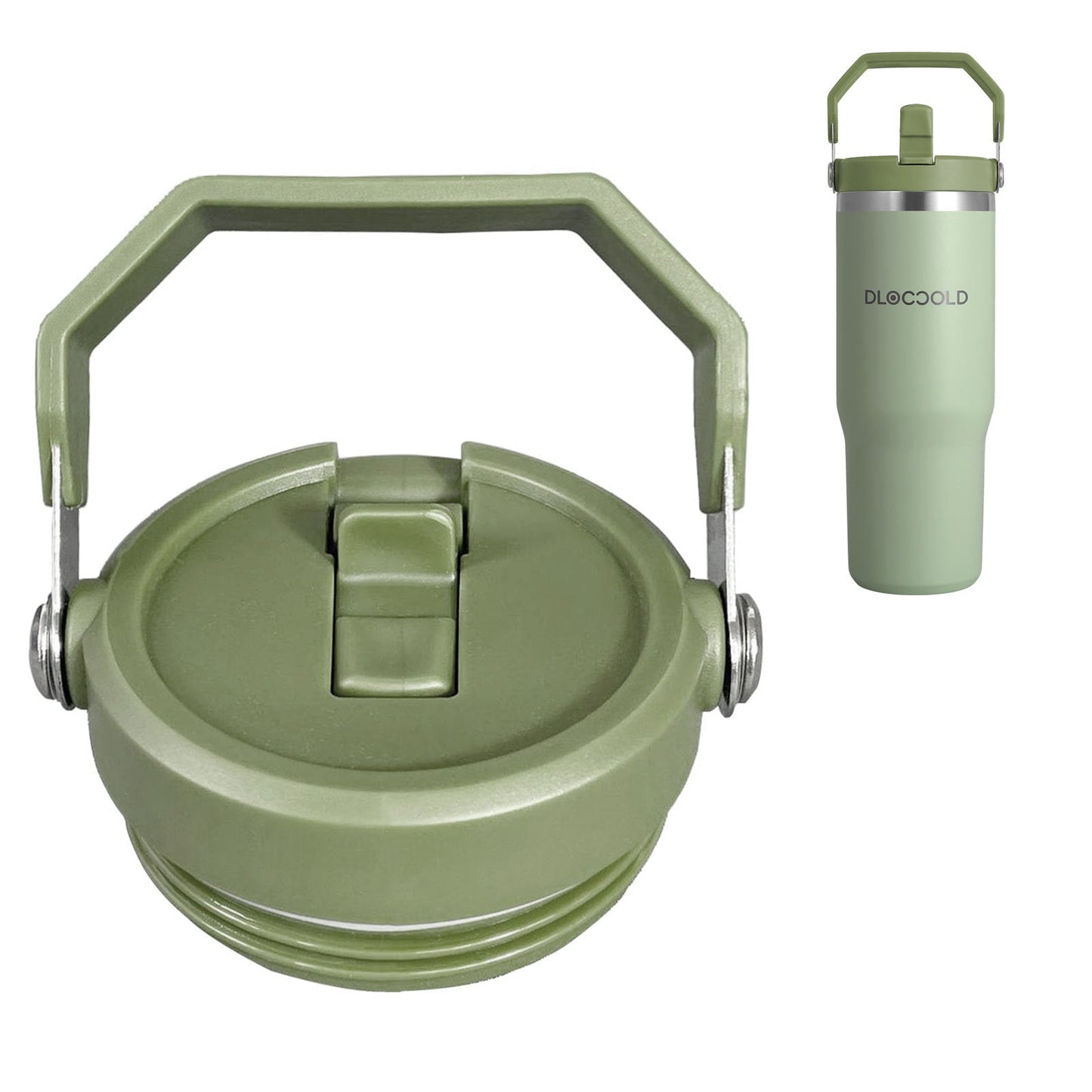 Replacement Flip Lid for 20oz 30 oz 50oz Flip Straw Tumbler