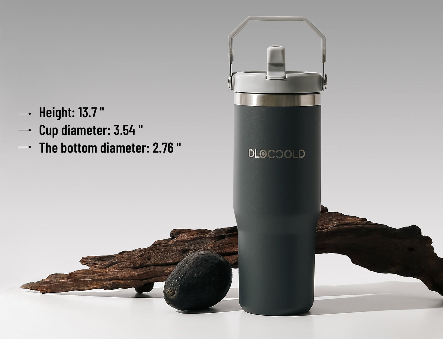 The Flip Straw Tumbler丨30 OZ