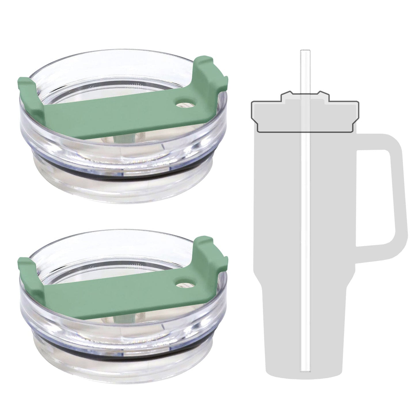 Replacement Lid for 40 oz Tumbler (  2 PACK )