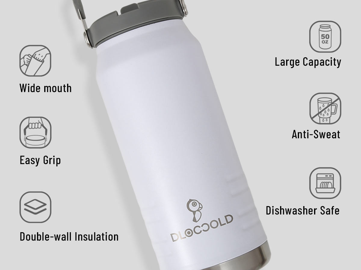 The Flip Straw Tumbler丨50 OZ