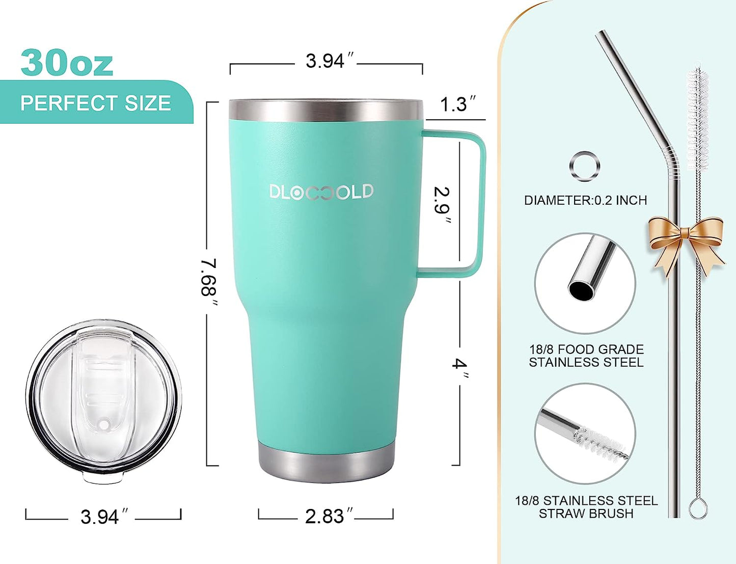 The Classic Travel Tumbler丨30 OZ