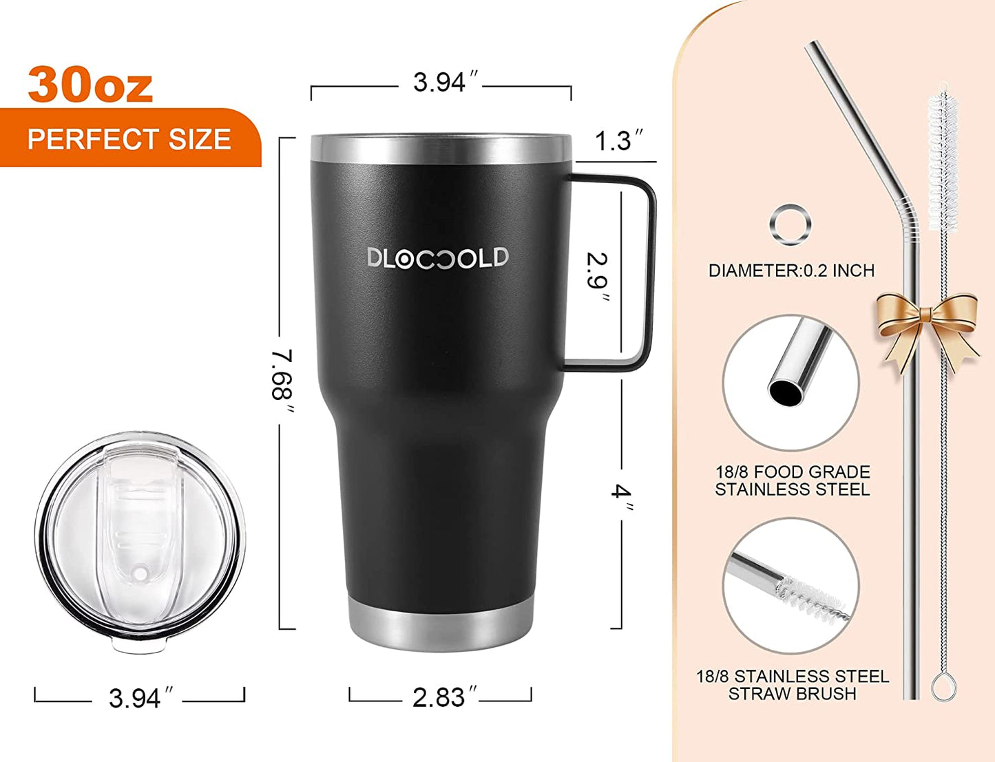 The Classic Travel Tumbler丨30 OZ