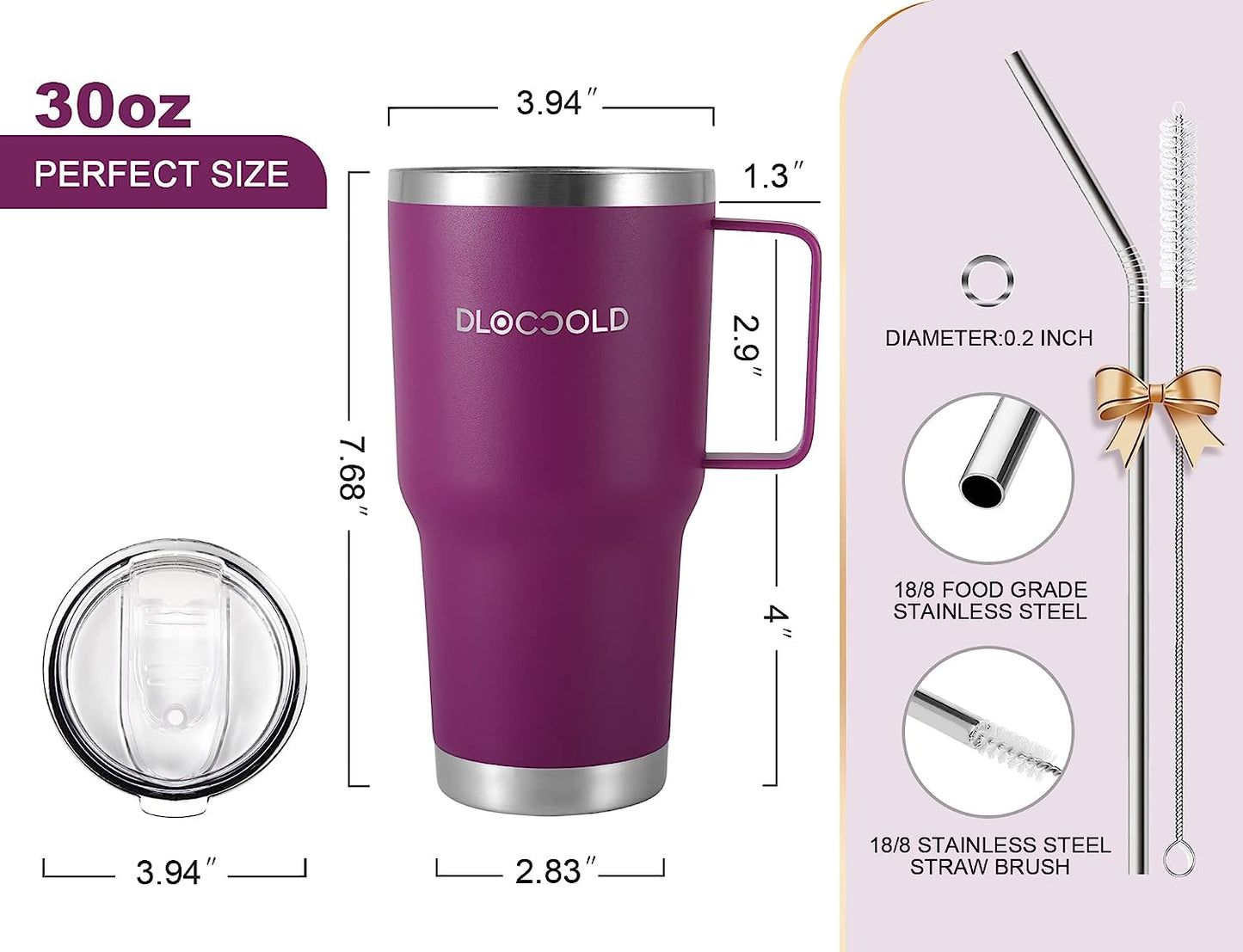 The Classic Travel Tumbler丨30 OZ