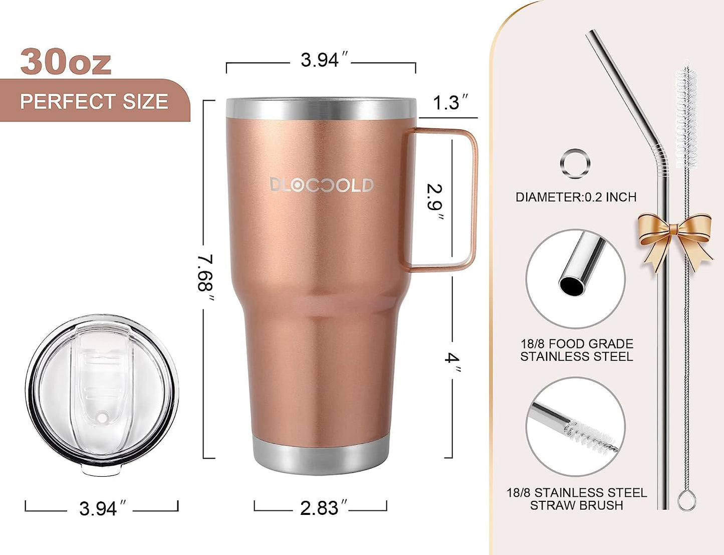 The Classic Travel Tumbler丨30 OZ