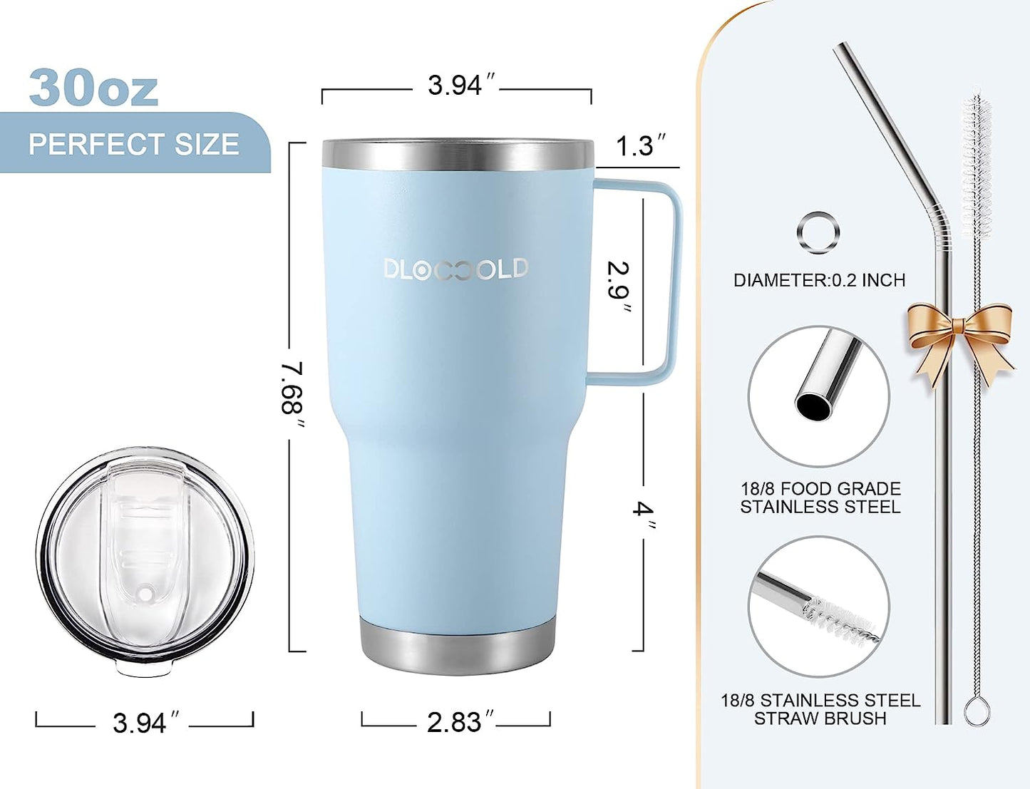 The Classic Travel Tumbler丨30 OZ