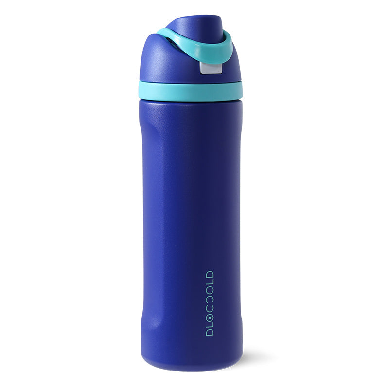 DLOCCOLD Insulated Stainless Steel Water Bottle, Leak-Proof Thermos | 24 OZ