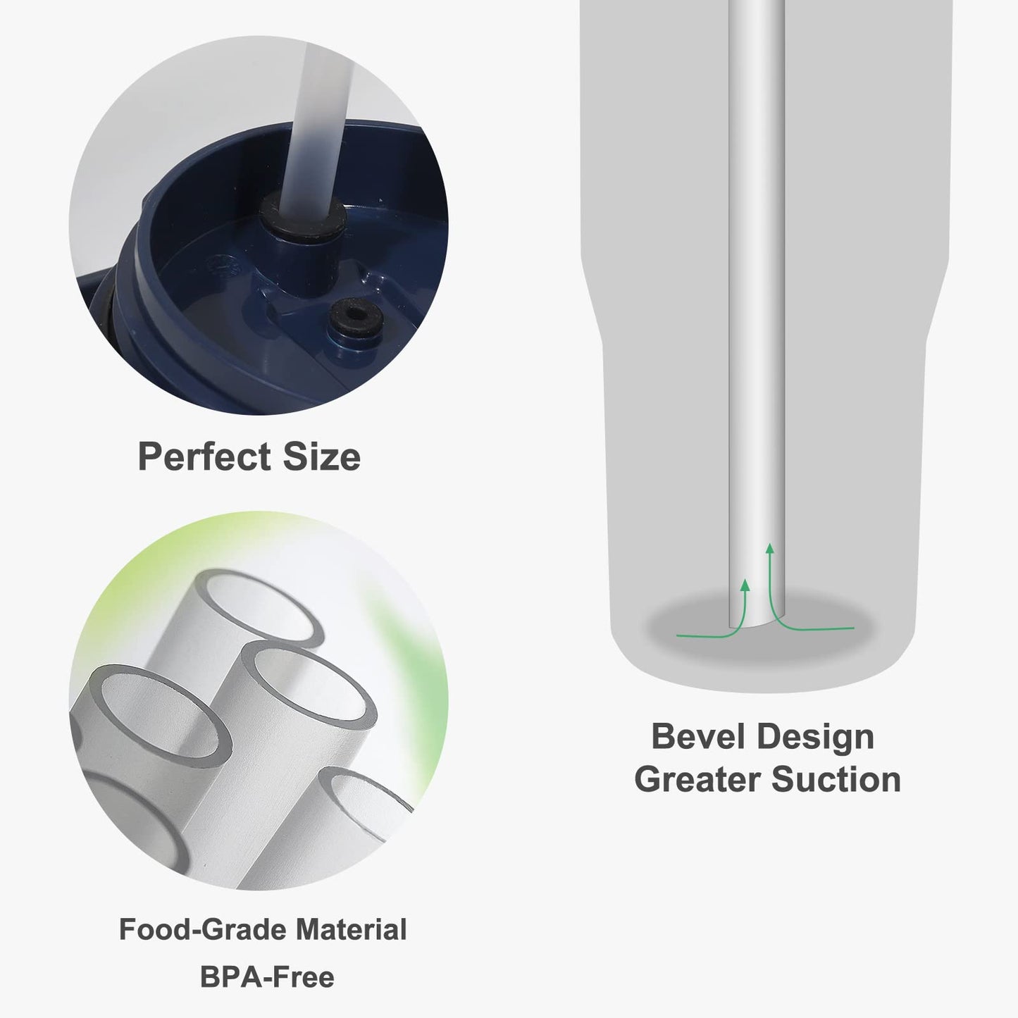 Replacement Straws for 30 oz Flip Straw Tumbler